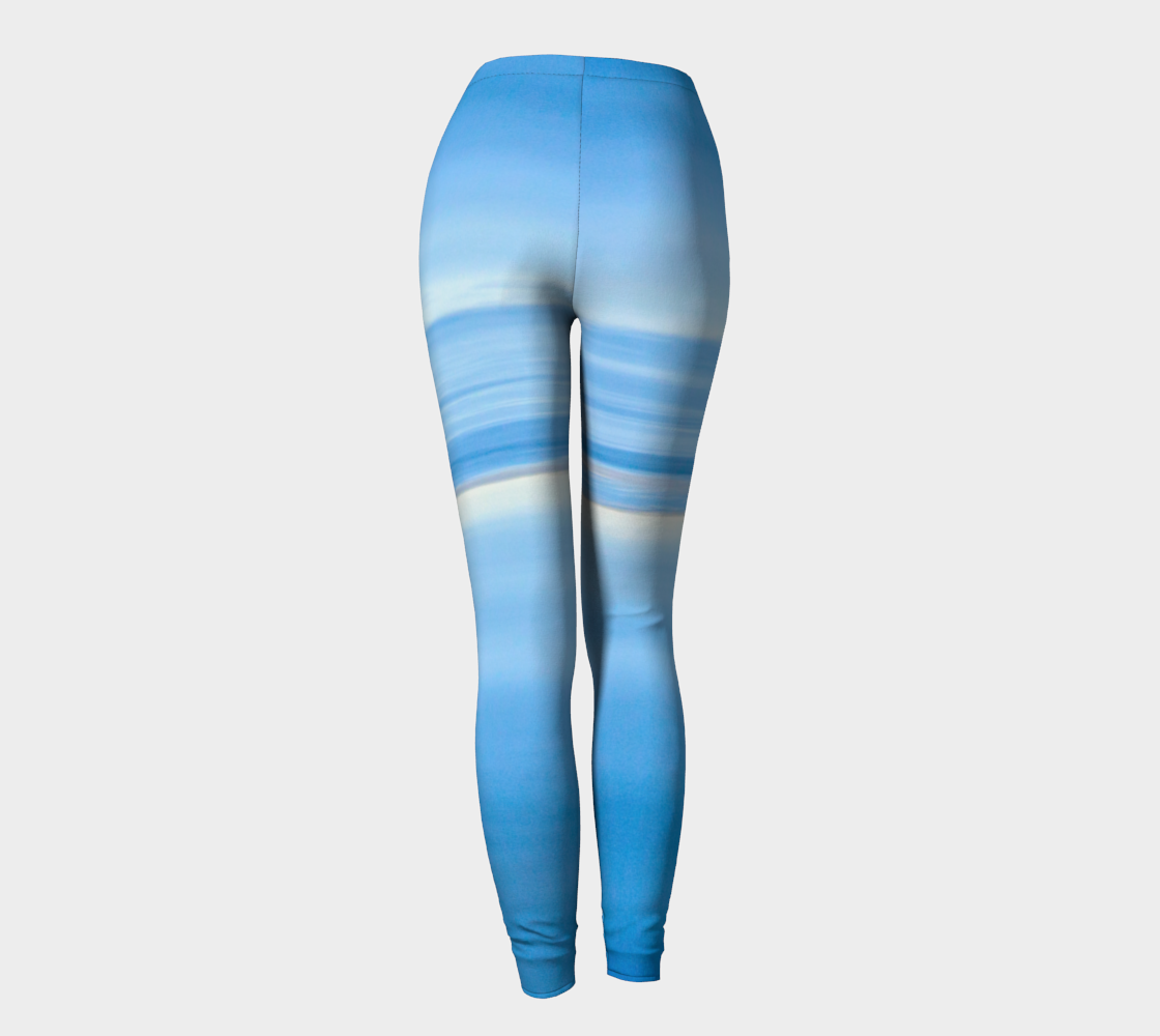Ocean Blue Leggings by Roxy Hurtubise back