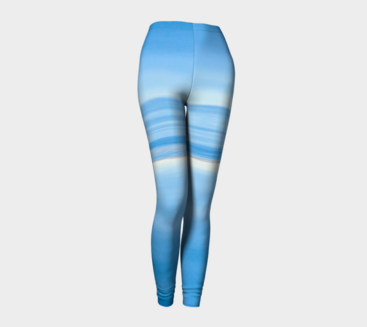 Ocean Blue Leggings by Roxy Hurtubise front