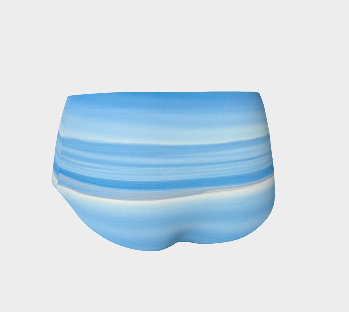 Ocean Blue Mini Shorts by Roxy Hurtubise vanislegoddess.com back