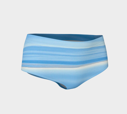 Ocean Blue Mini Shorts by Roxy Hurtubise vanislegoddess.com front