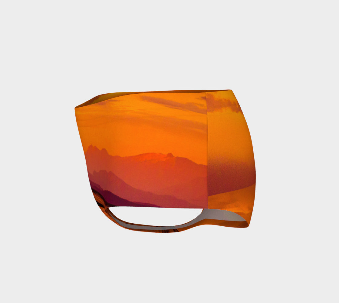 Saratoga Beach Sunset Mini Shorts by Roxy Hurtubise vanislegoddess.com leftside