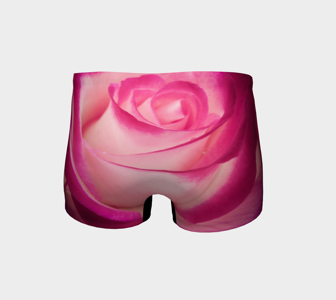 Illuminated Rose Shorts Back