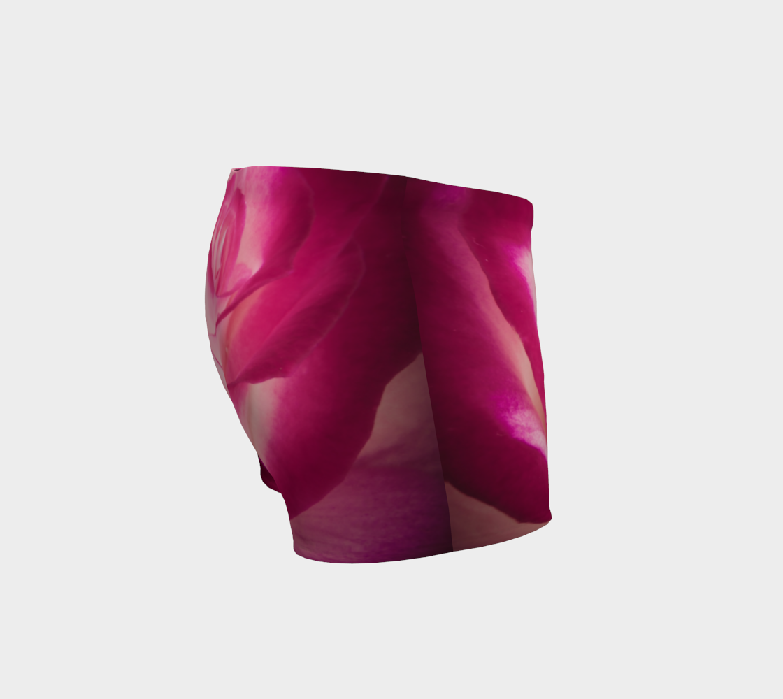 Illuminated Rose Shorts Left side