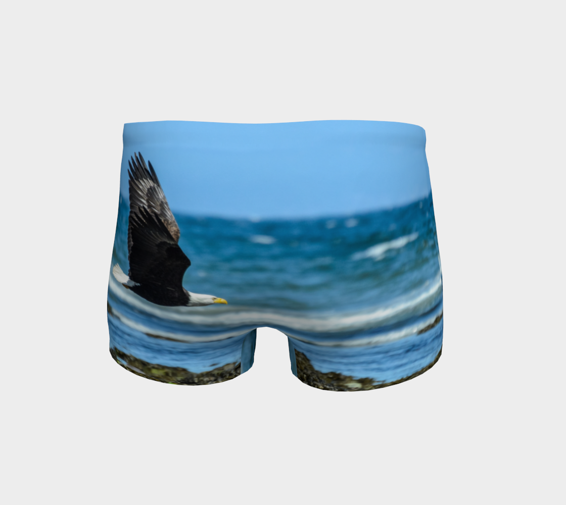 Fly Like A Eagle Shorts Back