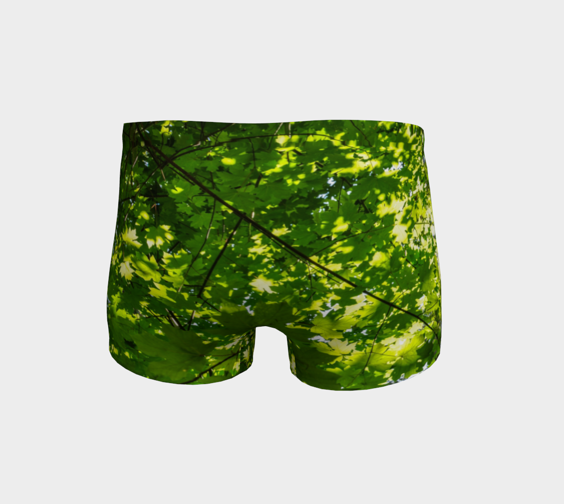 Canopy of Leaves Shorts Back