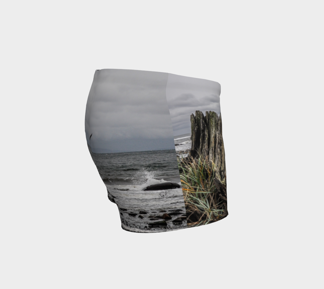 Gray Day Qualicum Beach Shorts Rightside