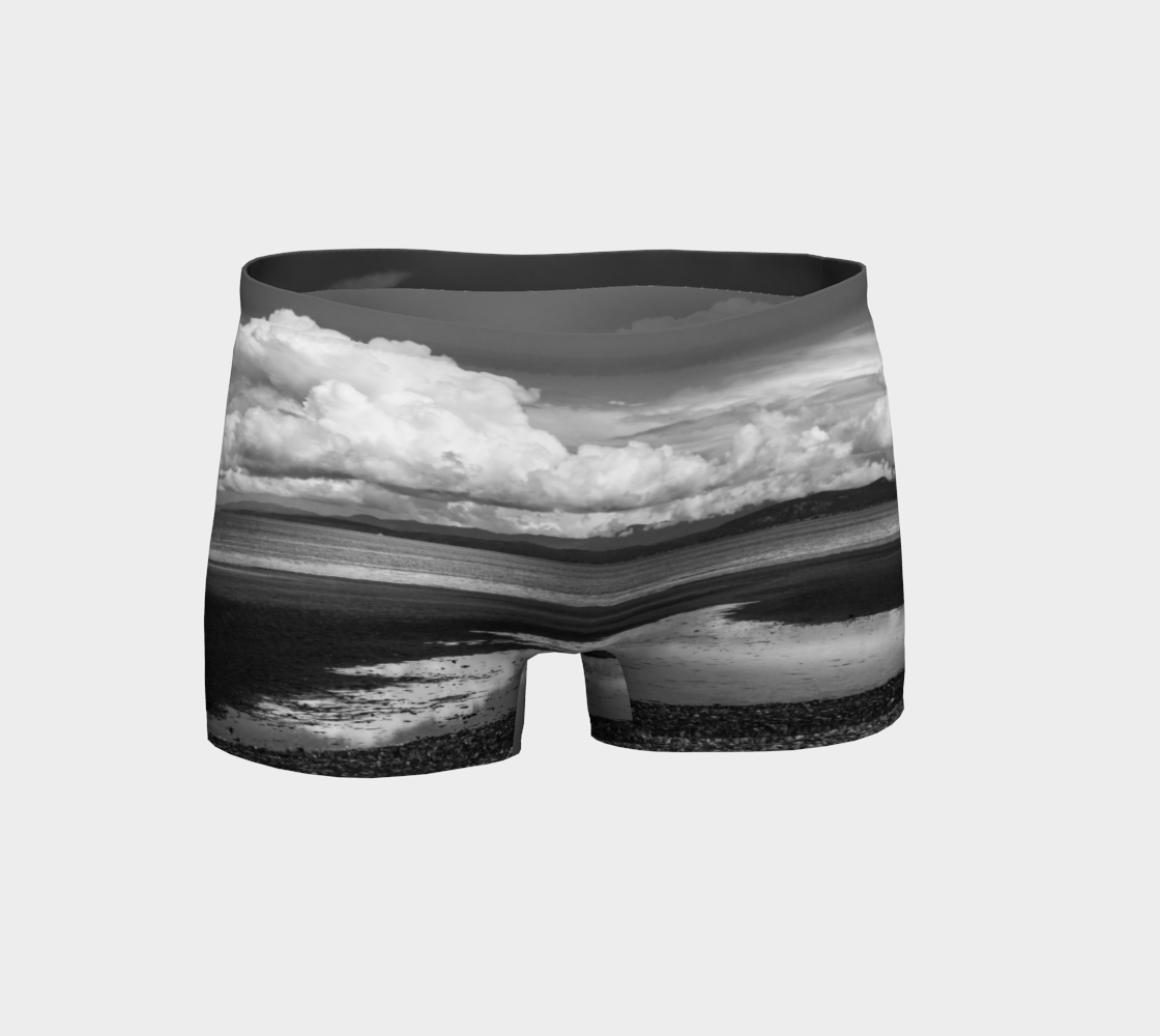 Magnificently Cloudy Shorts by Van Isle Goddess of Vancouver Island