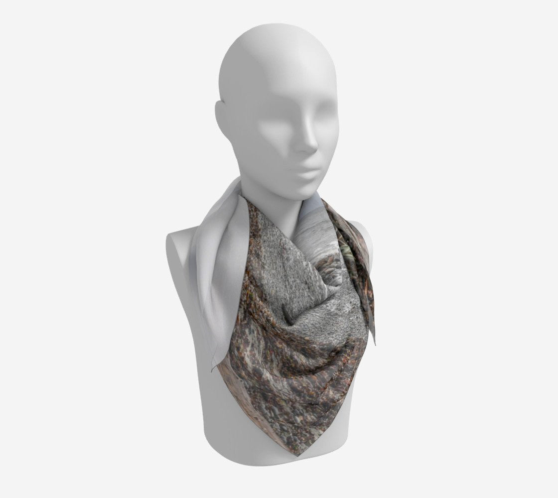 36 inch Square Scarf  Worn around the neck  by vanislegoddess.com