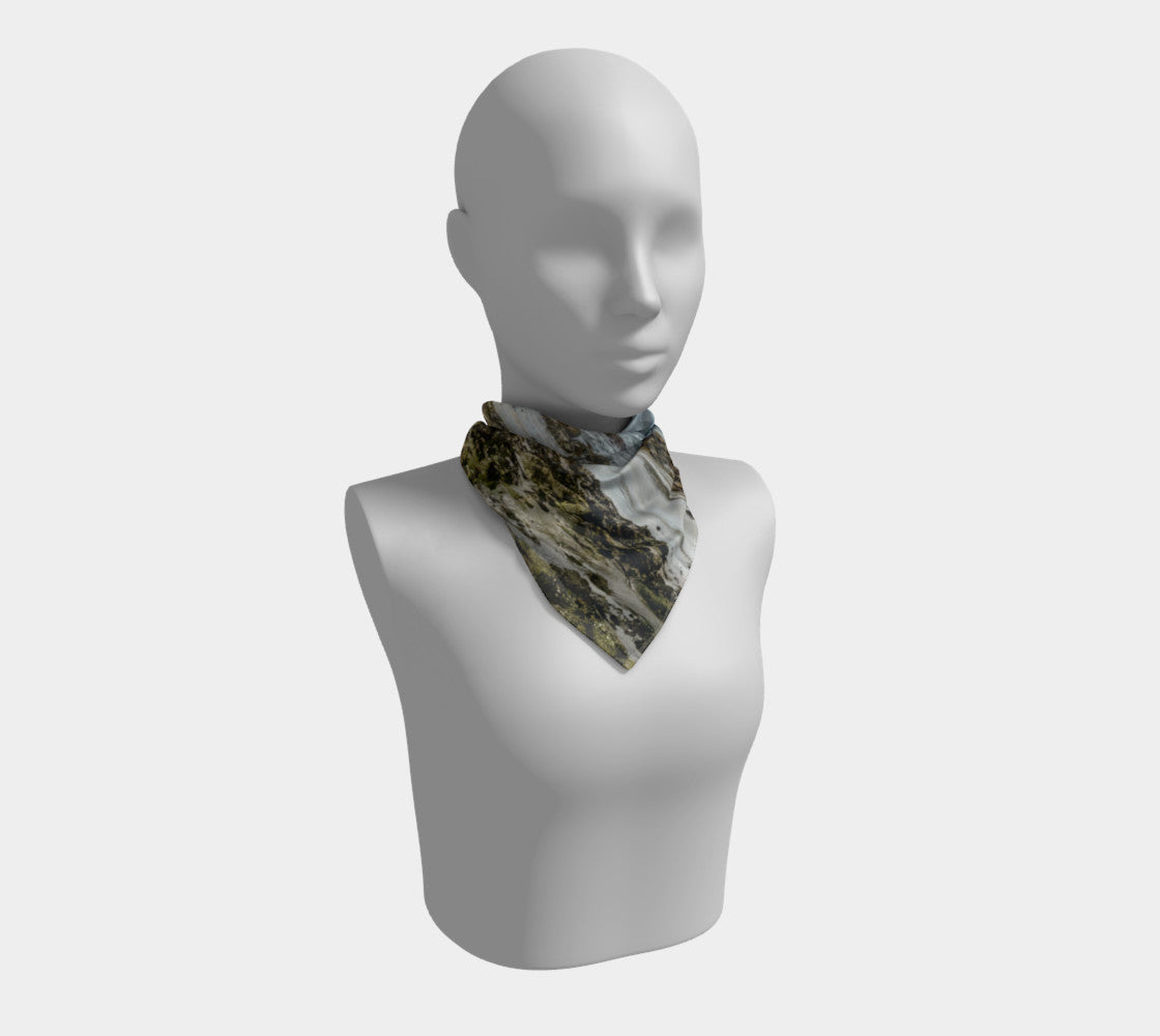 16 inch Square Scarf Worn around the neck by vanislegoddess.com