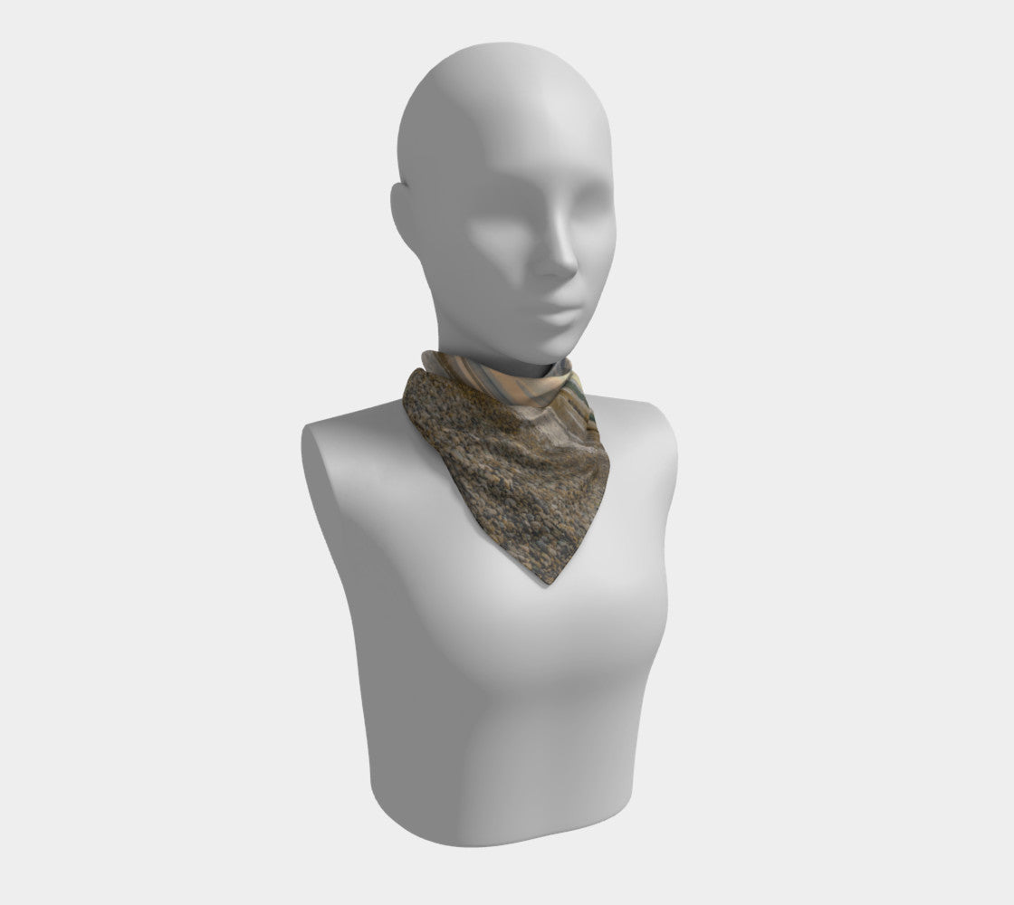 16 inch Square Scarf Worn around the neck by vanislegoddess.com