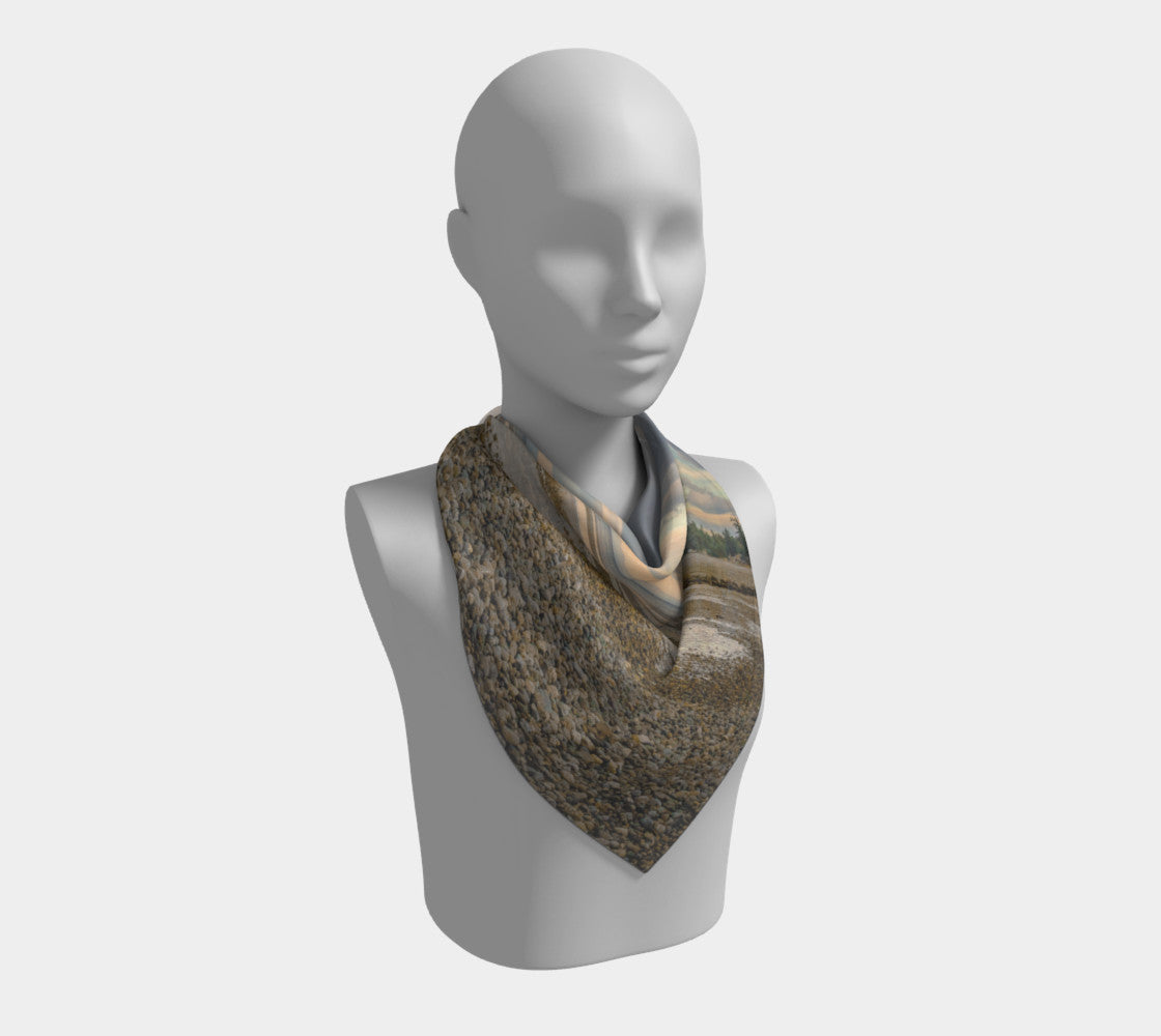 26 inch Square Scarf Worn around the neck by vanislegoddess.com