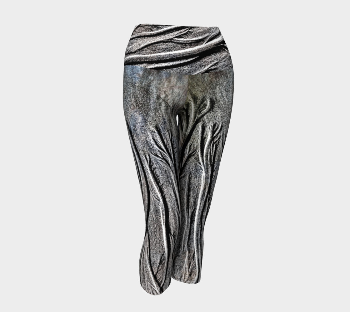 Sand Maiden Yoga Capris by Roxy Hurtubise VanIsleGoddess.Com Front