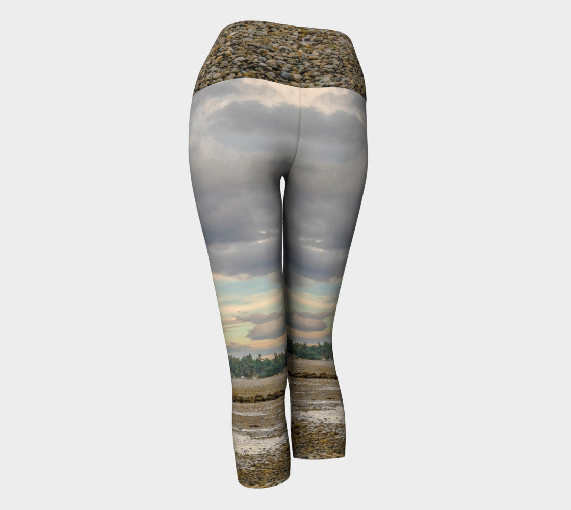 Miracle Beach Yoga Capris by Roxy Hurtubise VanIsleGoddess.Com Back