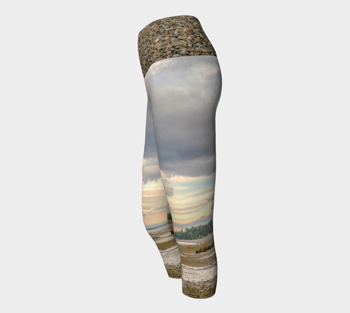 Miracle Beach Yoga Capris by Roxy Hurtubise VanIsleGoddess.Com Side