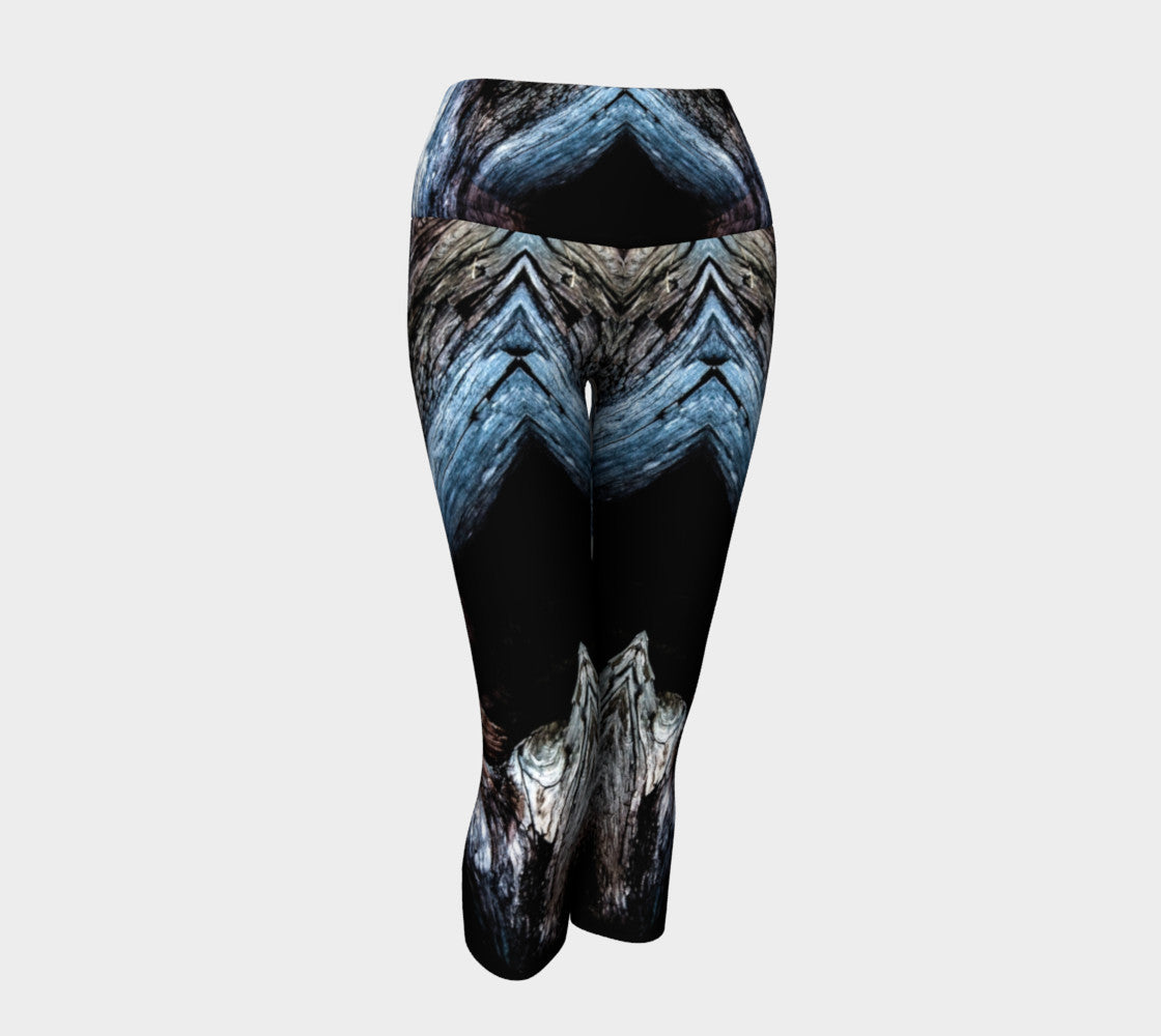 Driftwood Yoga Capris by Roxy Hurtubise VanIsleGoddess.Com Front