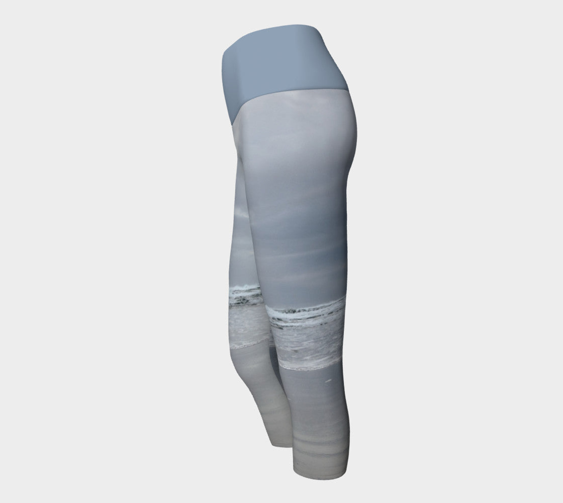 Cox Bay Afternoon Yoga Capris by Roxy Hurtubise VanIsleGoddess.Com Side