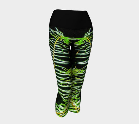 Rainforest Yoga Capris by Roxy Hurtubise VanIsleGoddess.Com Front