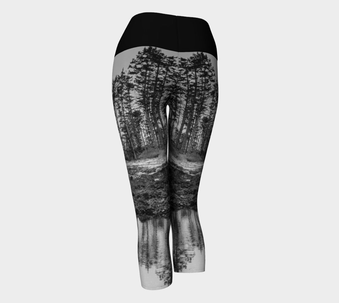 Big Beach Yoga Capris by Roxy Hurtubise VanIsleGoddess.Com Back