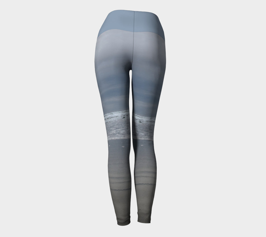 Cox Bay Afternoon Yoga Leggings by Roxy Hurtubise VanIsleGoddess.com back
