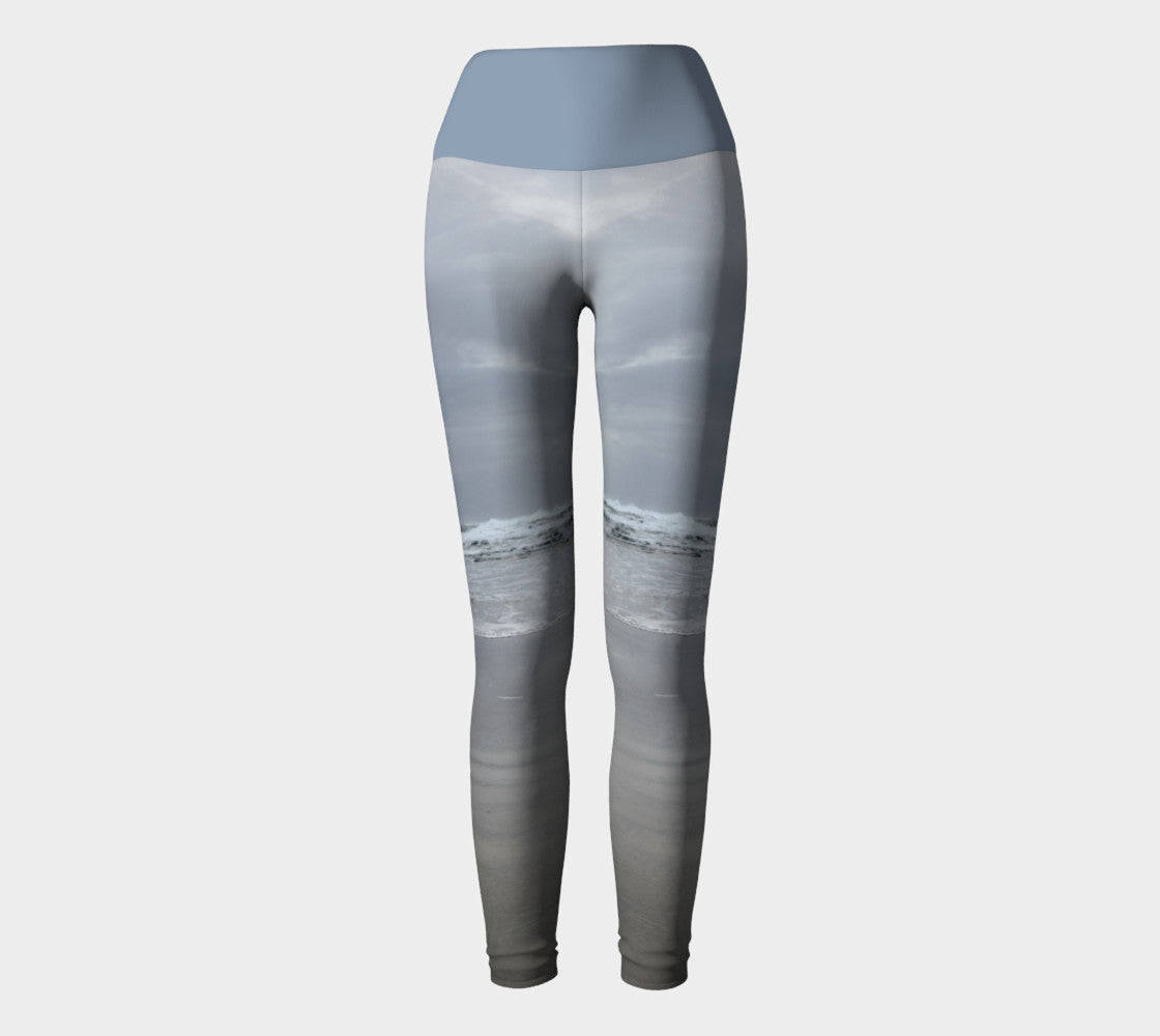 Cox Bay Afternoon Yoga Leggings by Roxy Hurtubise VanIsleGoddess.com Full Front