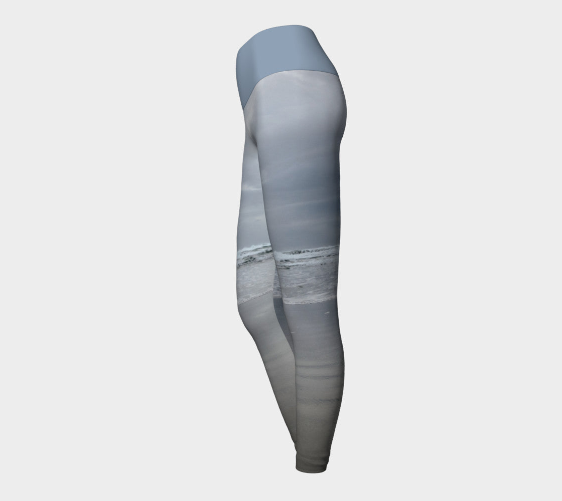 Cox Bay Afternoon Yoga Leggings by Roxy Hurtubise VanIsleGoddess.com side