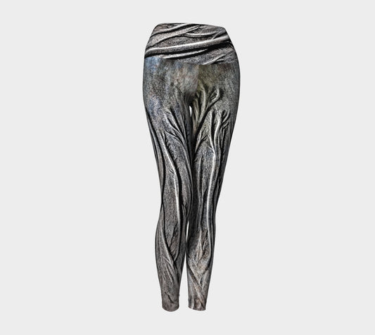 Sand Maiden Yoga Leggings By Roxy Hurtubise VanIsleGoddess.Com Front