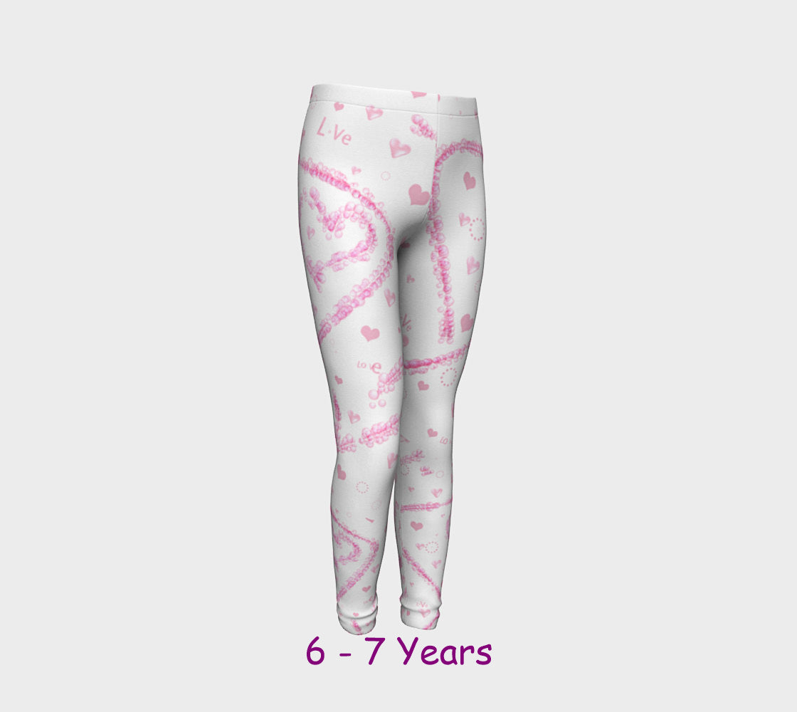 Love Bubbles Youth Leggings