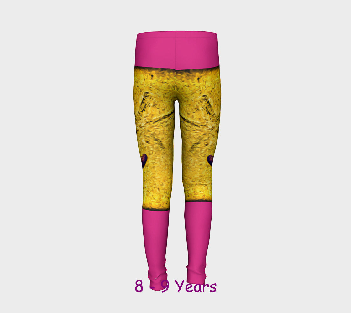 Star Track Youth Leggings  Van Isle Goddess youth leggings for ages 4 - 12.  Makes a great gift idea from Vancouver Island! by Roxy Hurtubise vanislegoddess.com