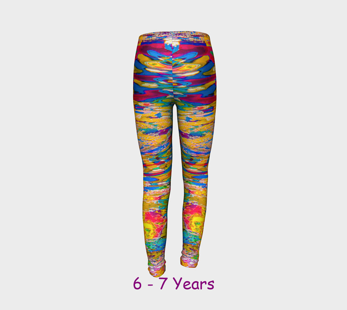 Otter Art Youth Leggings