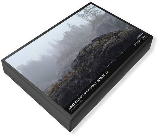 West Coast Landscape Ocean Fog II Puzzle